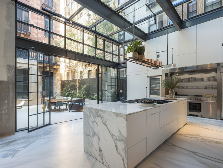 White Kitchen Cabinets Make A Statement In The Modern Home Decoration